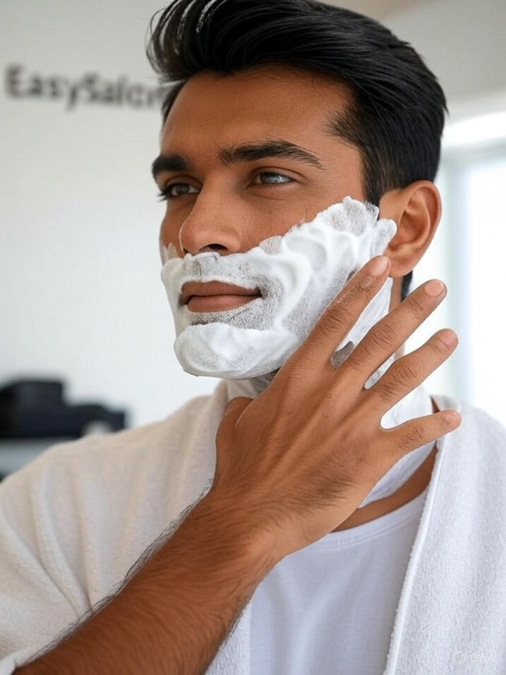 Beard trimming image